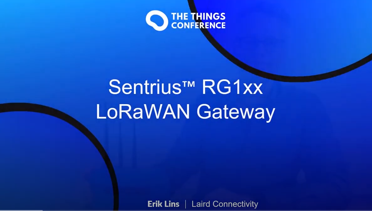 Connect your Laird RG1xx gateway to The Things Stack using LoRa Basics